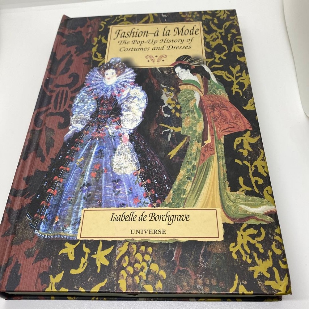 Fashion à la Mode PopUp History of Costumes Art Book  Paper Dress