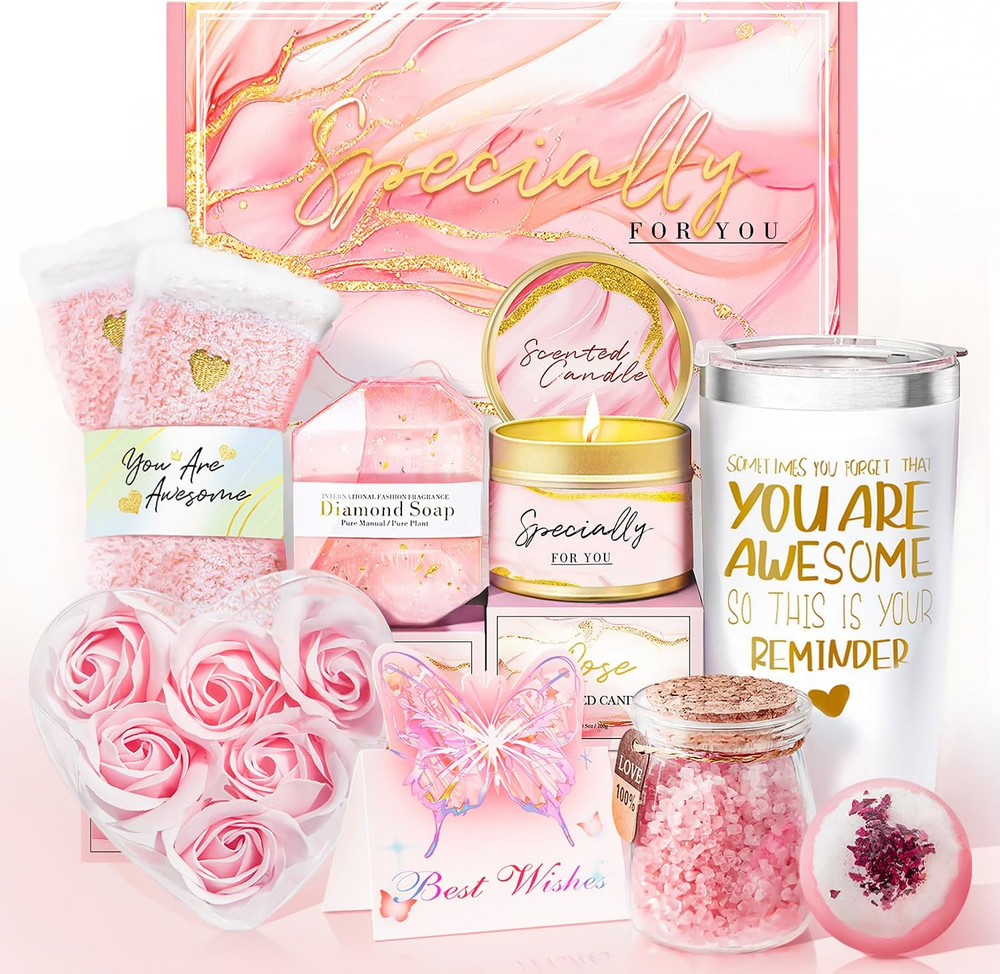 Gifts for Women, Birthday Gifts for Women, Happy Birthday Gifts Basket for Women