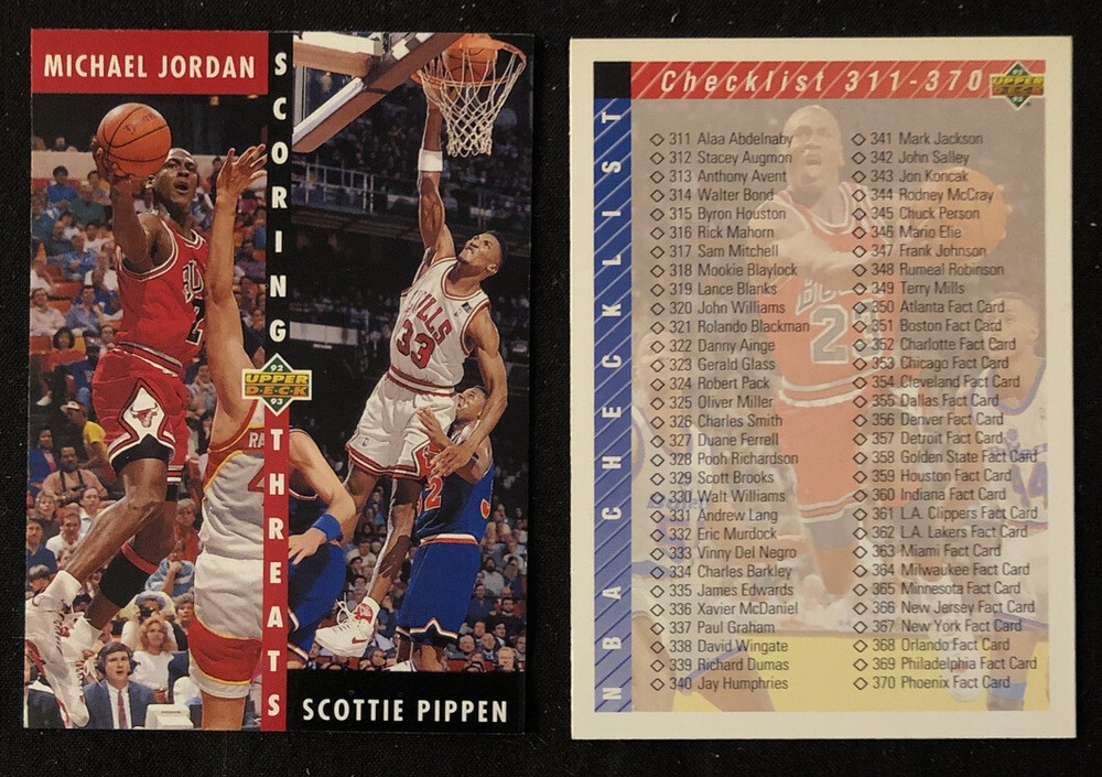 1992-93 Upper Deck - Game Faces Michael Jordan #488