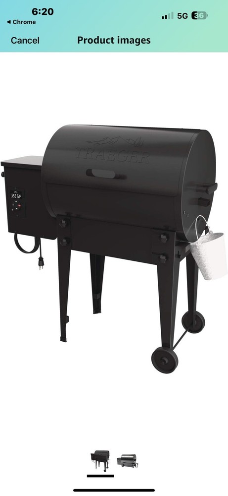 Grills TFB30KLF Tailgater 20 Portable Electric Wood Pellet Grill and Smoker