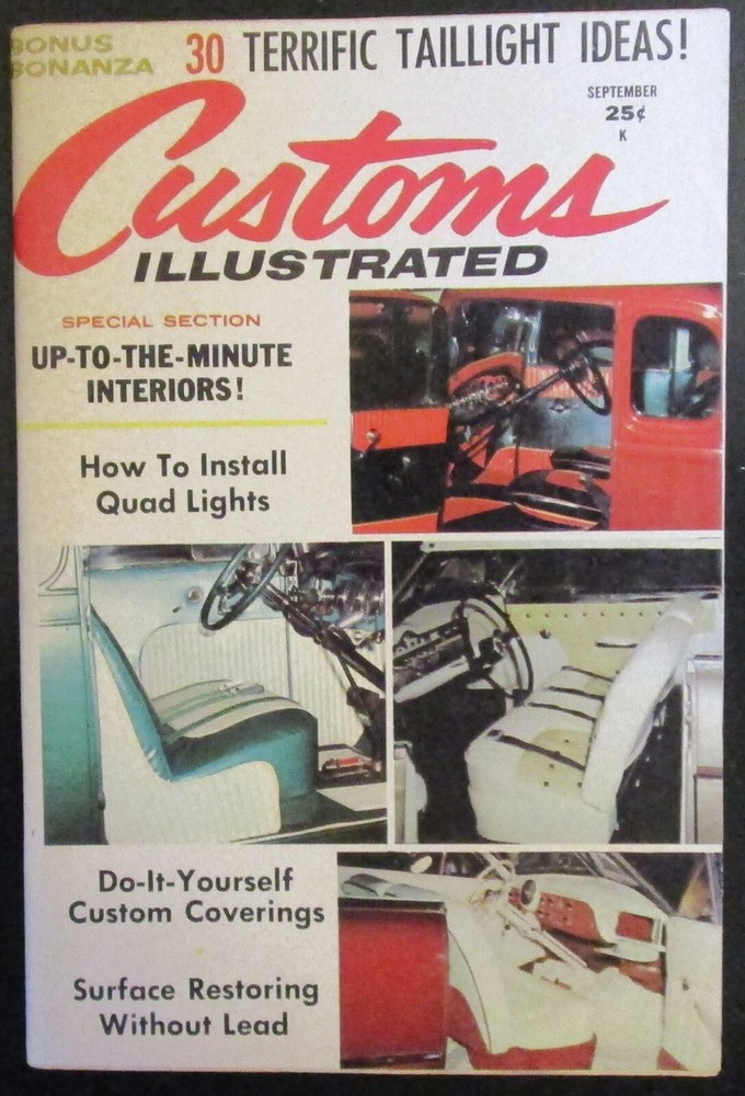 Customs Illustrated Magazine September 1959