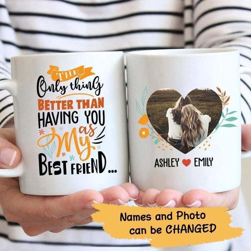 The Only Thing Photo Personalized Mug Family Gift Funny Gift Personalized Custom