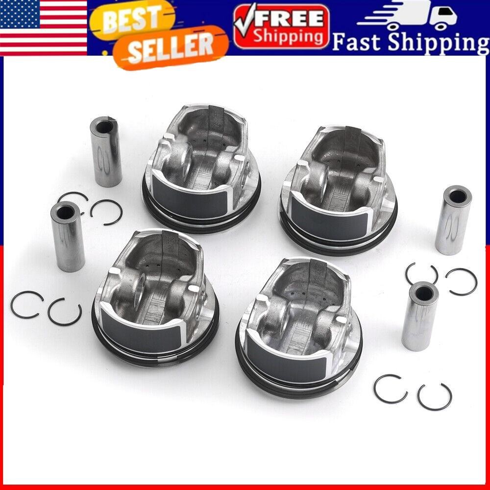 Pistons Rings Set Φ82mm STD For Mercedes-Benz W204 W212 C200 C250 E250 CGI 1.8T
