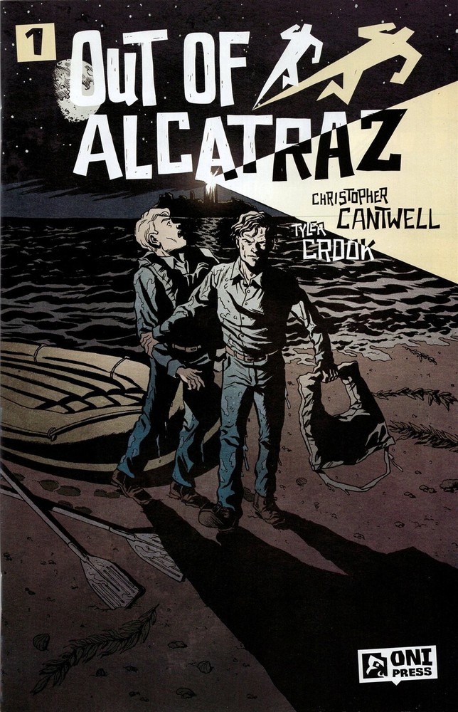 Out Of Alcatraz #1 1962 prison escape cover C Burzo Cantwell Crook Oni
