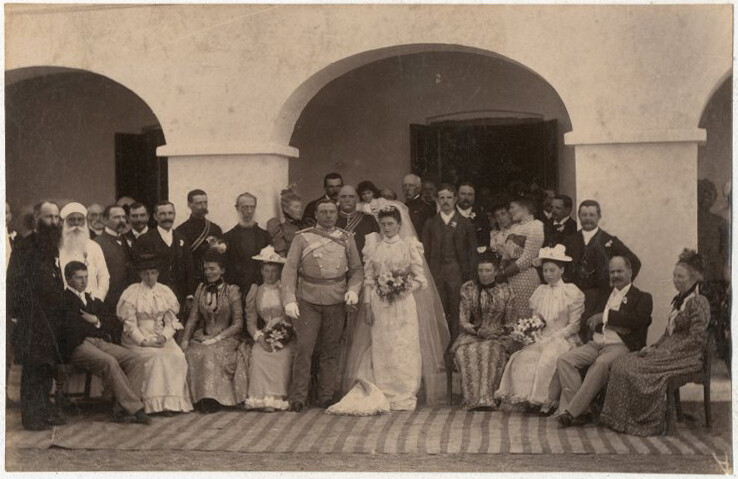 Original Albumen Photo Album Military Wedding In India Circa 1890