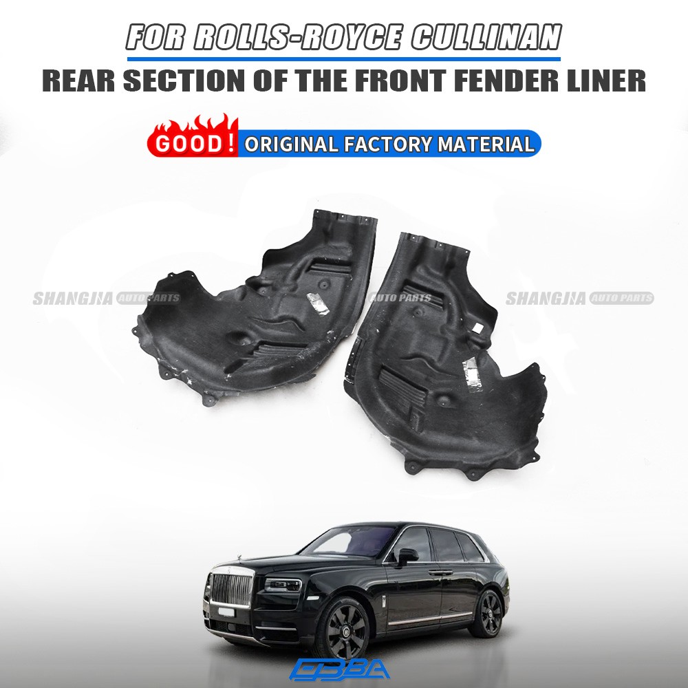 LH RH Wheel Arch-Front fender Rear Section innrt lining For Rolls Royce Cullinan