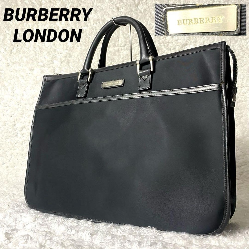 Popular Burberry Business Bag Briefcase Nova Check A4