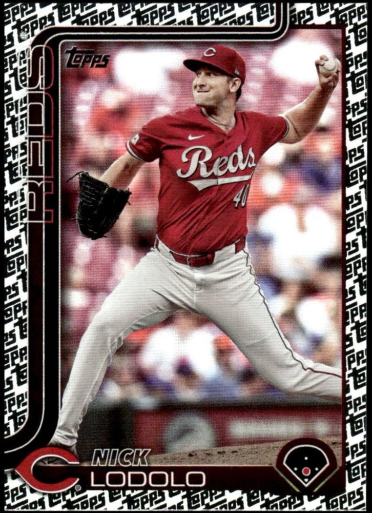2025 Topps #21 Nick Lodolo Fanatics Exclusive Topps Logo