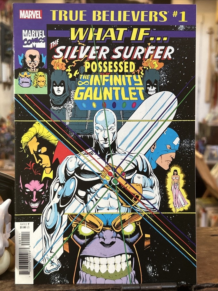 True Believers What If Silver Surfer Wielded the Infinity Gauntlet Marvel Comics