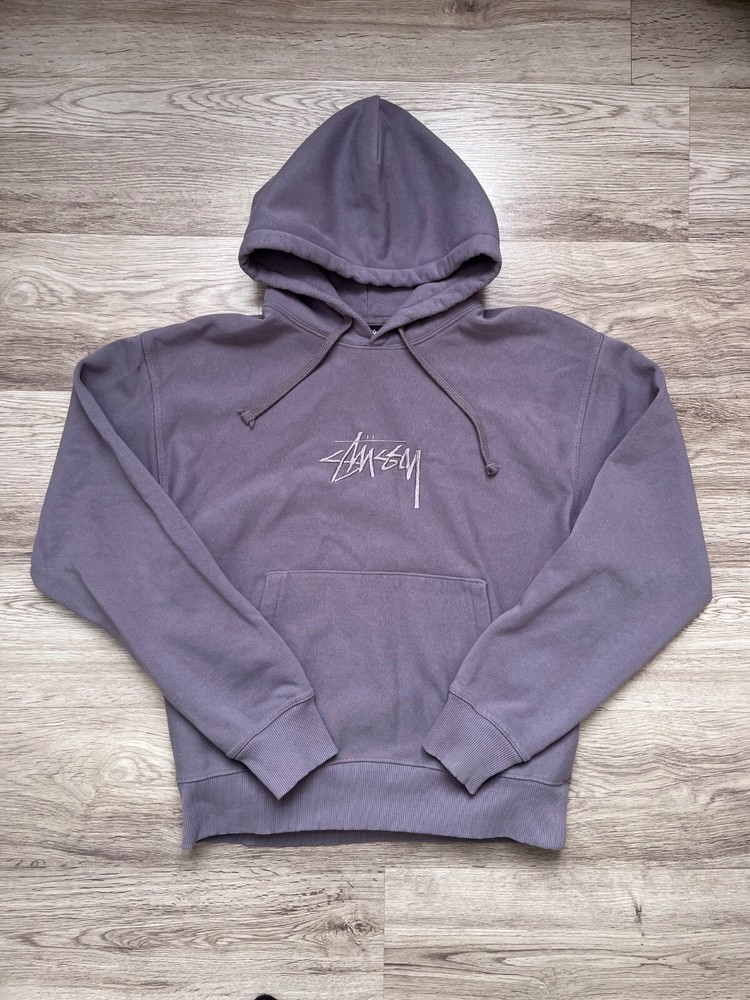 Stussy Hoodie Big Logo Mens Medium
