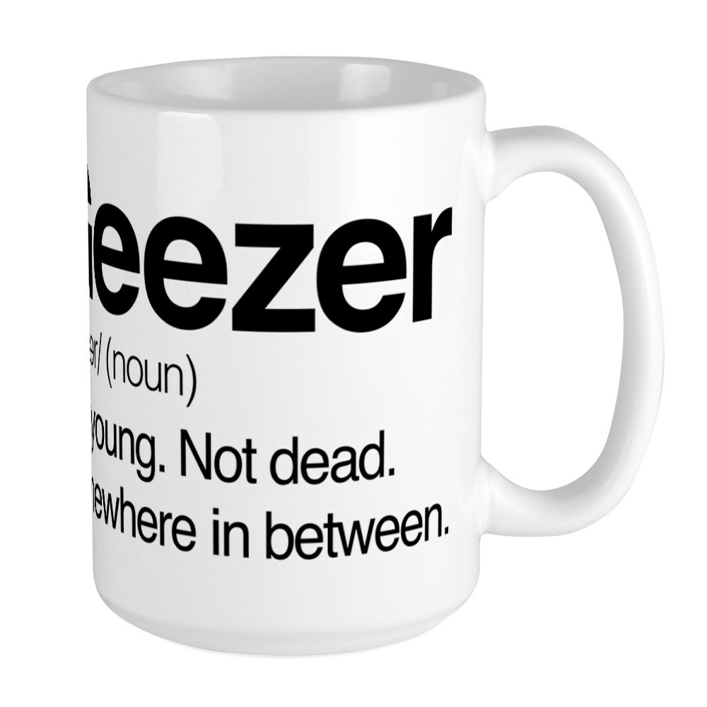 CafePress Geezer Coffee Mug, Large 15 oz. White Coffee Cup (238707518)