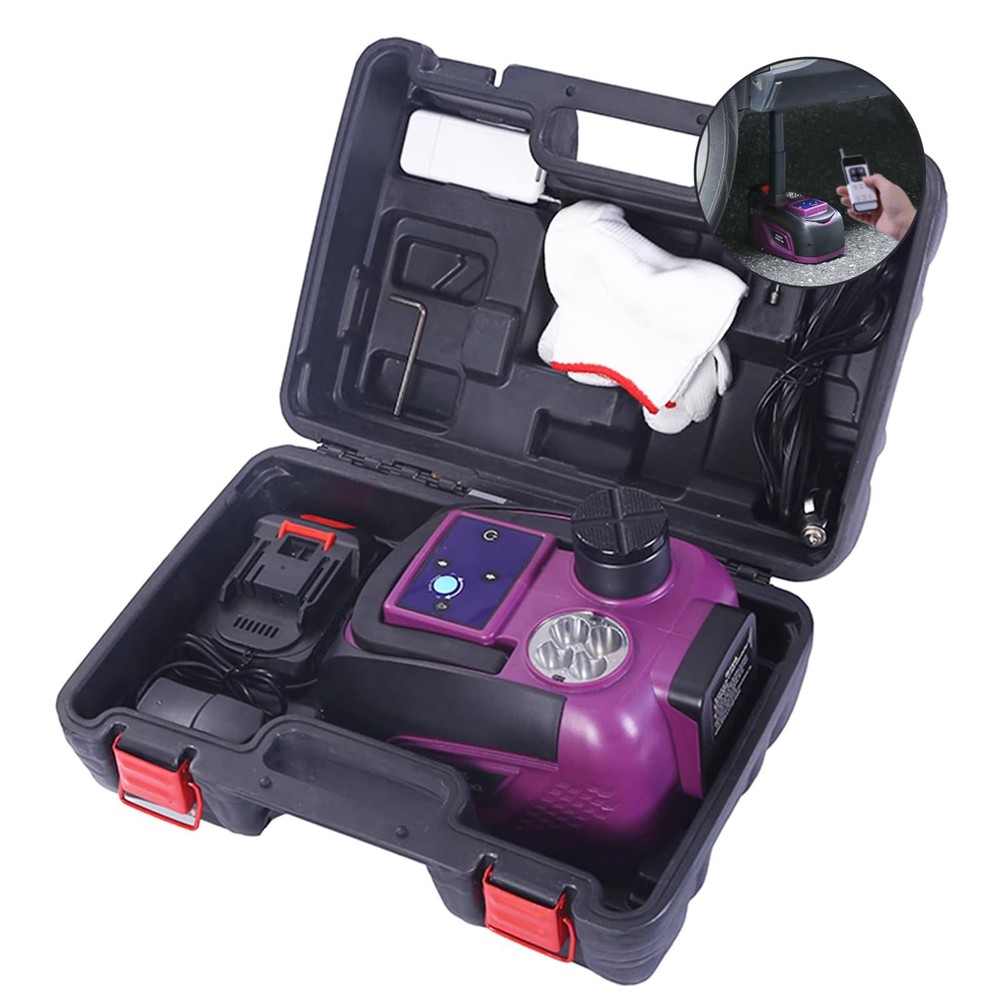 Rechargeable Hydraulic Car Jack Electric Floor Jack 5 Ton Automotive Jack Lif...