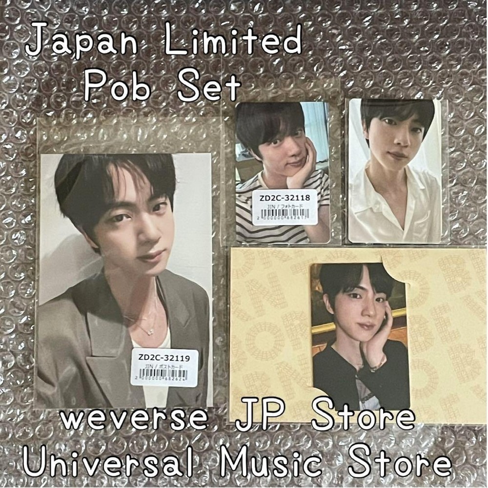BTS Jin Echo Weverse Japan UMS Official POB JPFC Photocard PC