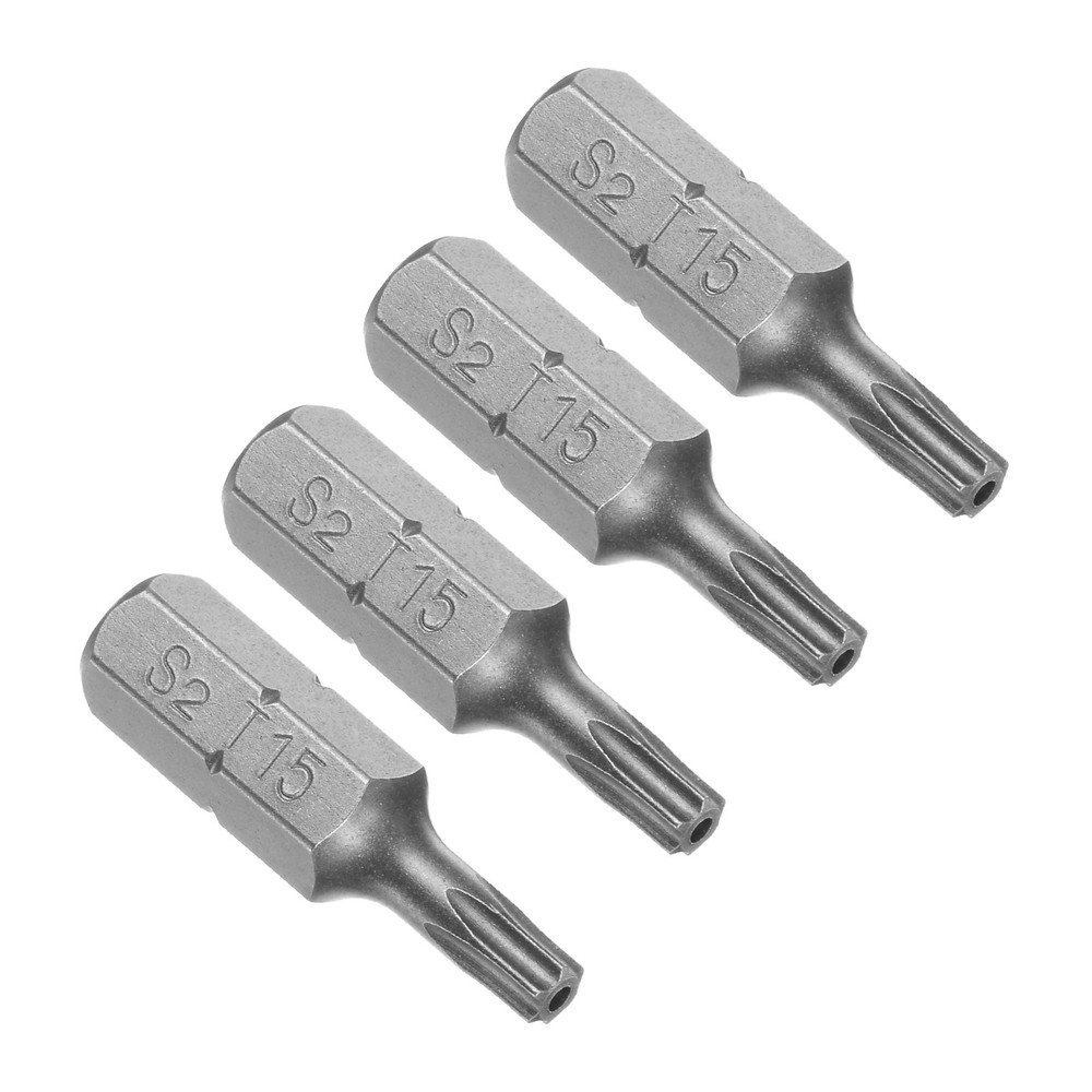 4pcs Torx Screwdriver Bits 1/4