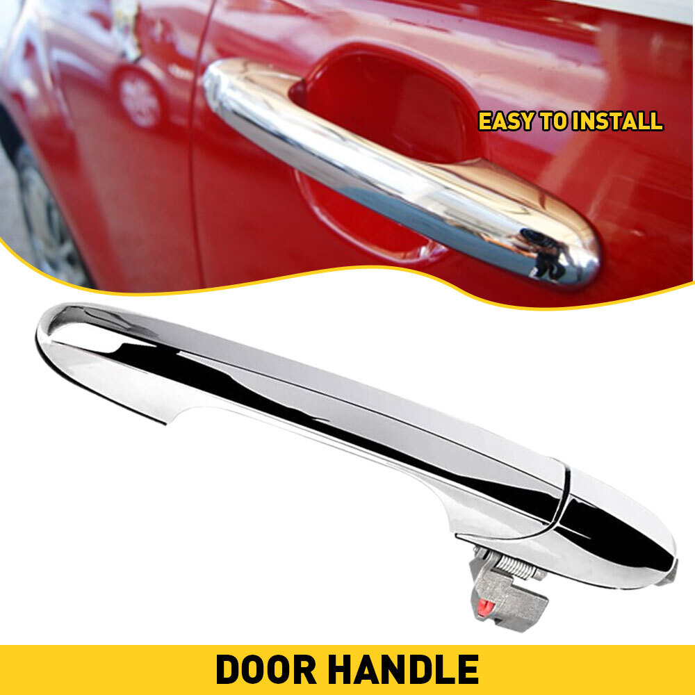 Front Exterior Outside Chrome Door Handle Right Passenger RH Side for Fiat 500