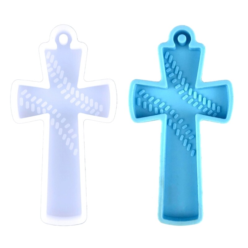 Cross Silicone Resin Mold Crystal Epoxy Resin Mold Crucifix Jewelry Casting Mold