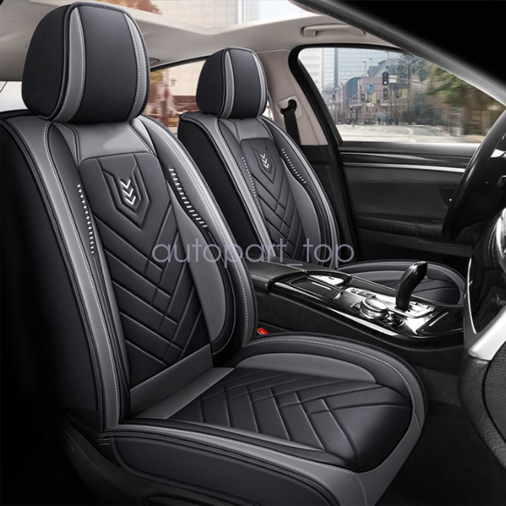 Full Surround Set For Toyota Car 5-Seat Cover Faux Leather Cushion Covers