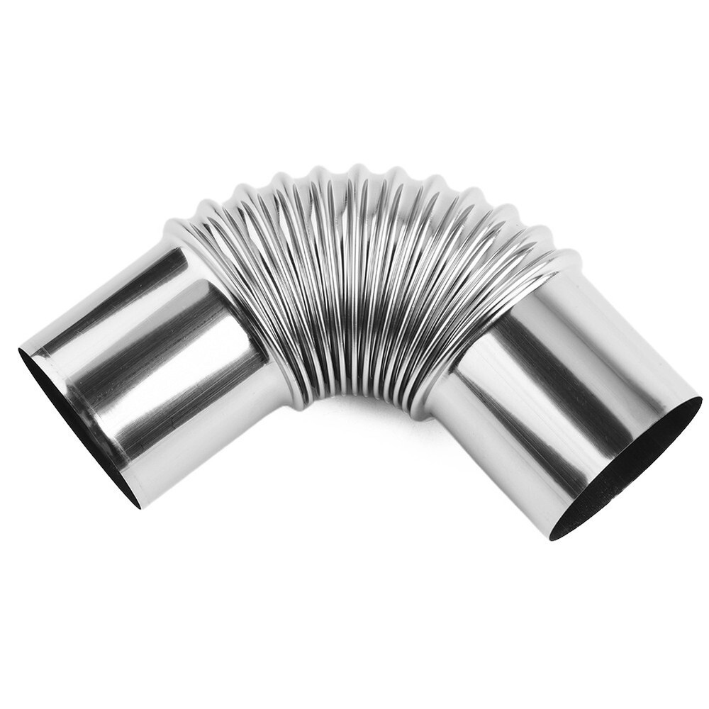 Stainless Steel Gas Water Heater Smoke Pipe Exhaust Pipe 90° Elbow-Chimney 6cm