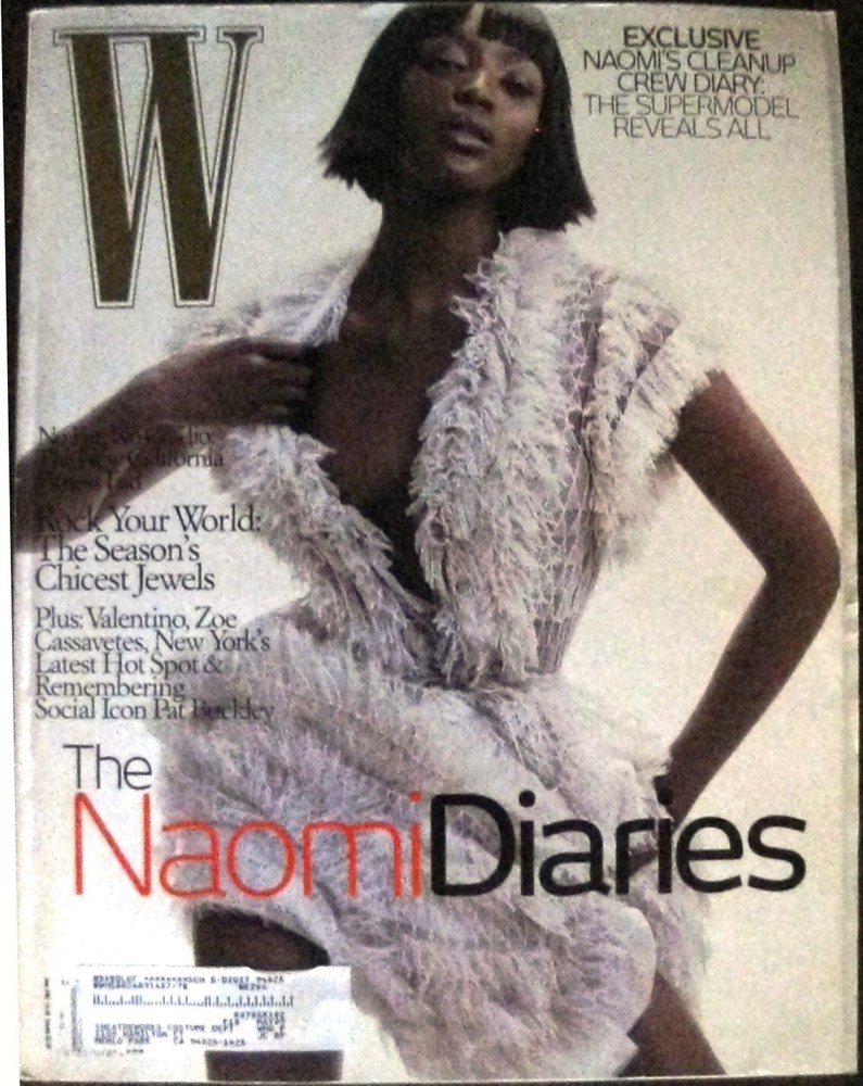 W MAGAZINE JUNE 2007 (VG-) NAOMI WATTS, PAT BUCKLEY, $3.95 FLAT RATE SHIPPING