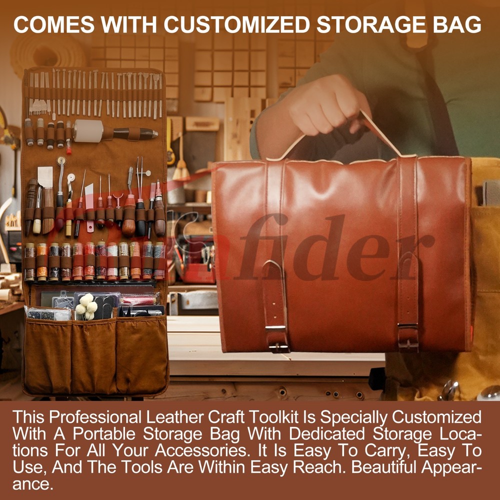 The Complete Leather Craft Toolkit: An All-in-One Set for Dedicated Hobbyists