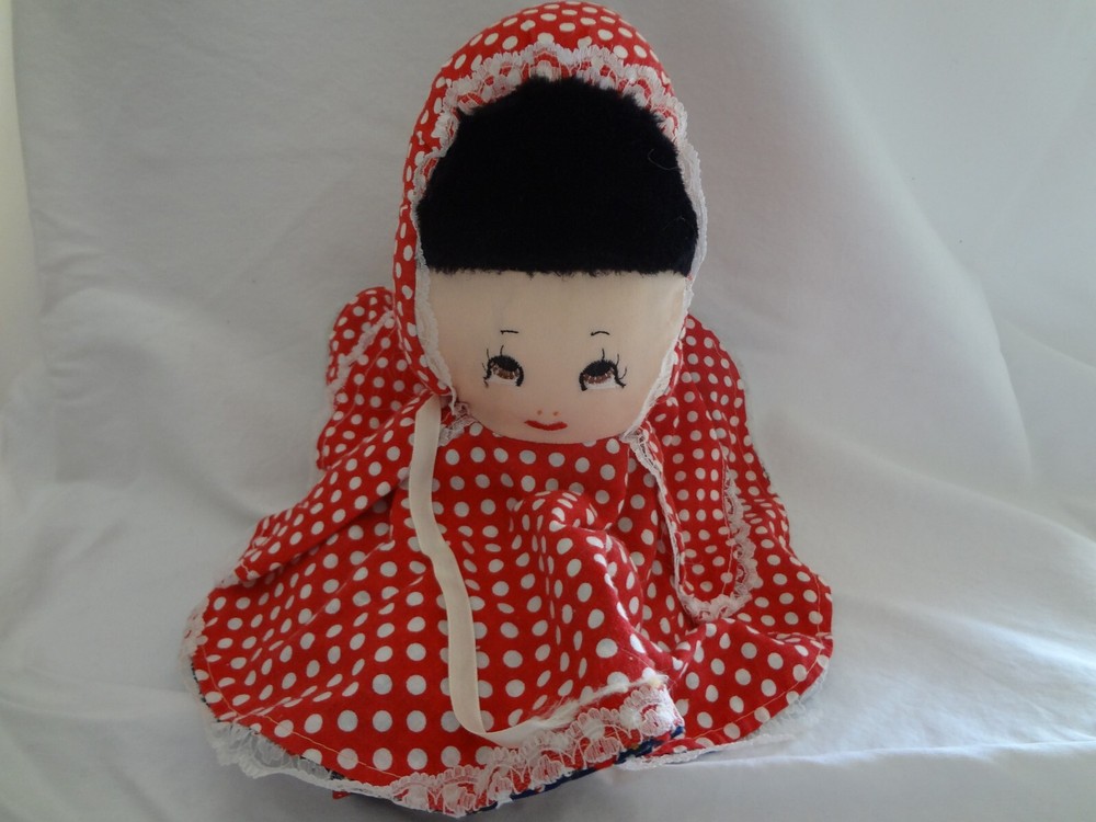 Vintage Topsy Turvy Little Red Riding Hood BIG BAD Wolf Grandma Flip Story Doll