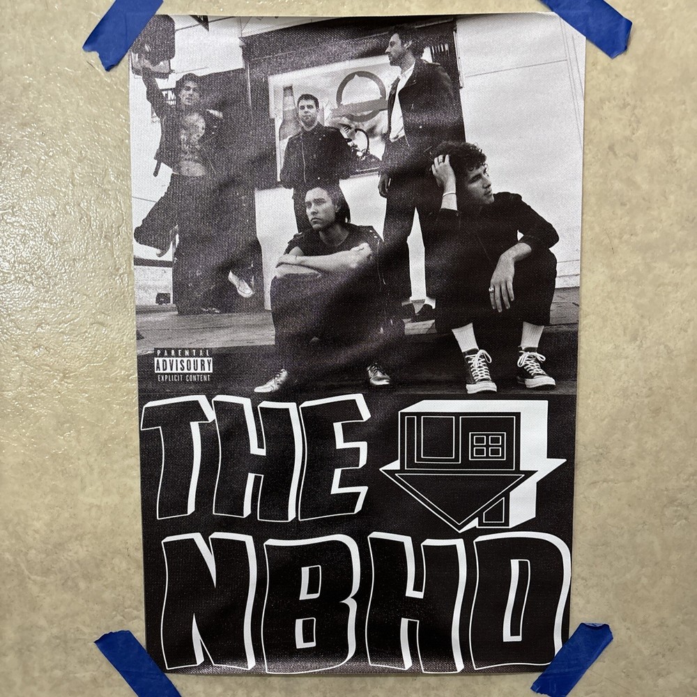 The Neighborhood ✅ Alternative Rock Band ✅ Canvas Poster Wall Art Print ✅ 12x18”