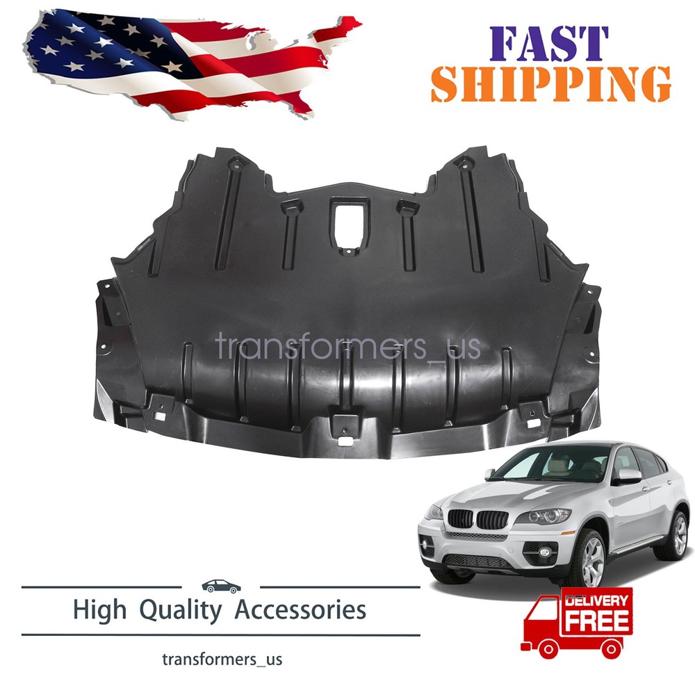 For BMW X6 E71 2008-2013 Engine Splash Guard for Diesel models 51757180633