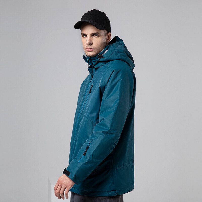 Men's Waterproof Ski Jacket Winter Warm Hooded Snow Parka