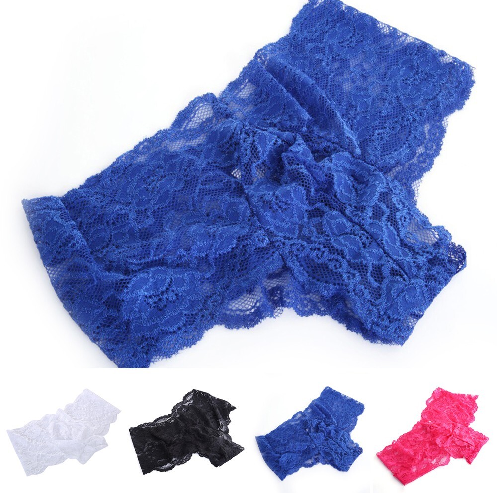 Men Sissy Pouch G String Lace Underwear Thong Boxer Brief Short Panties Lingerie