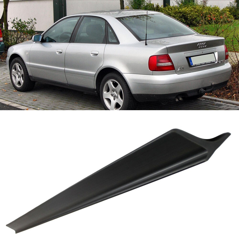 AUDI A4 B5 S4 Sedan Rear Trunk Lip Spoiler Unpainted LRS Fit 1994-2001