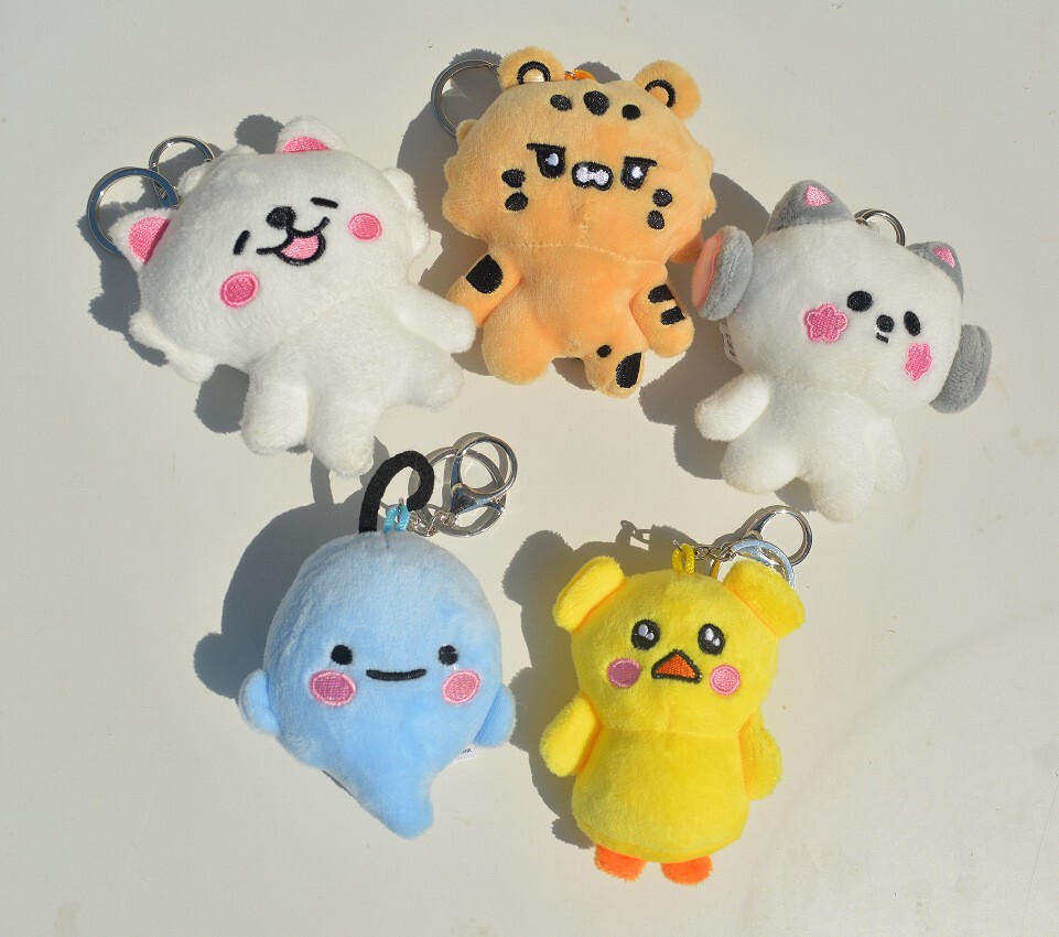 LE SSERAFIM FIM'S CLUB Pop-Up Sakkukku Zuharong Doll Keychain Pendants
