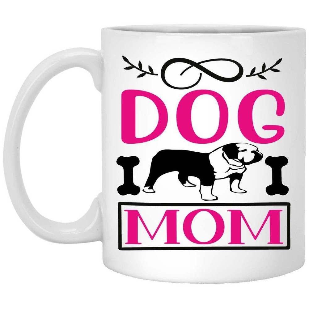 Dog Lover Ceramic Coffee Mug Dog Mom Gift For Mom On Mother's Day Or Birthday