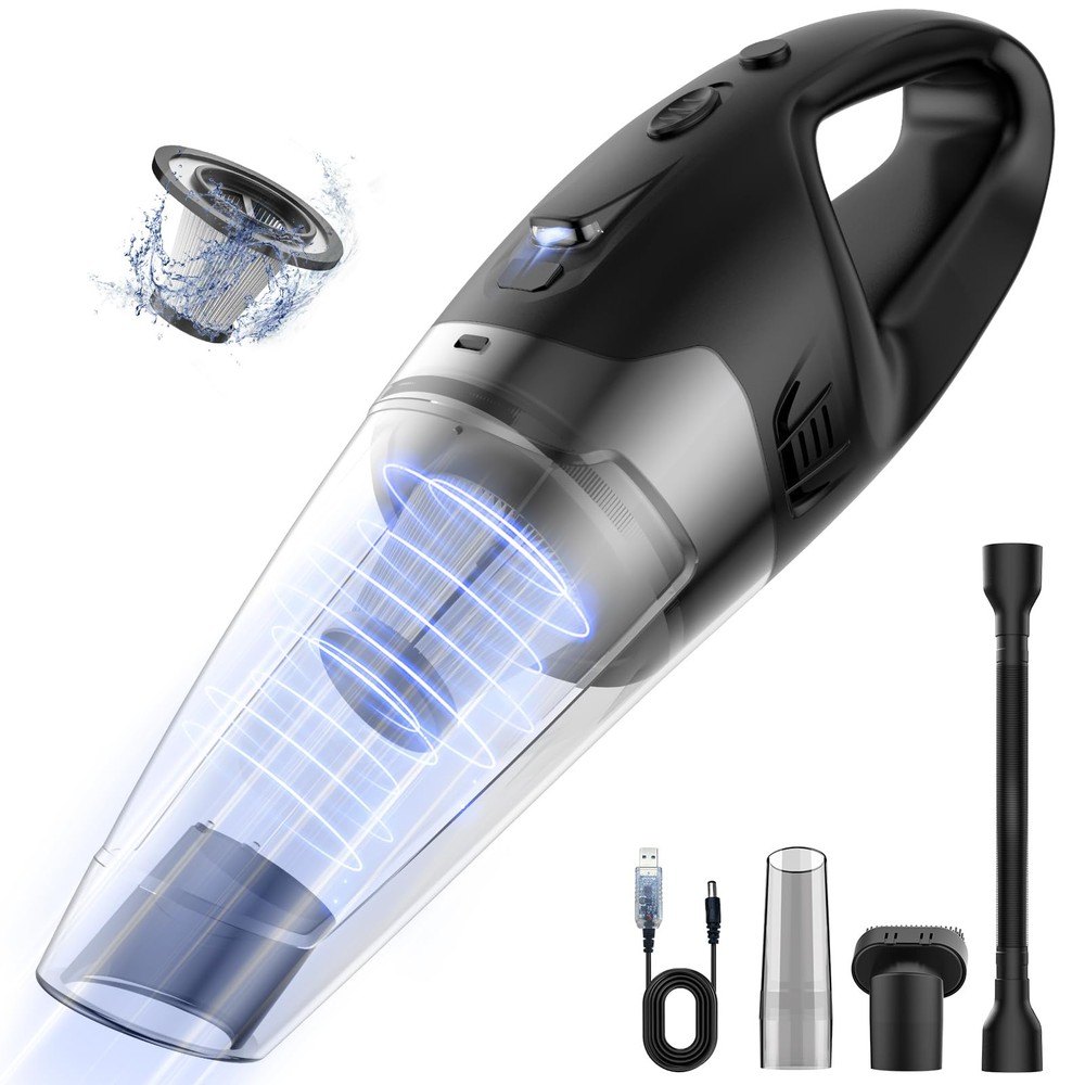 Handheld Vacuum Cordless Rechargeable, Dust Busters Cordless Rechargeable wit...