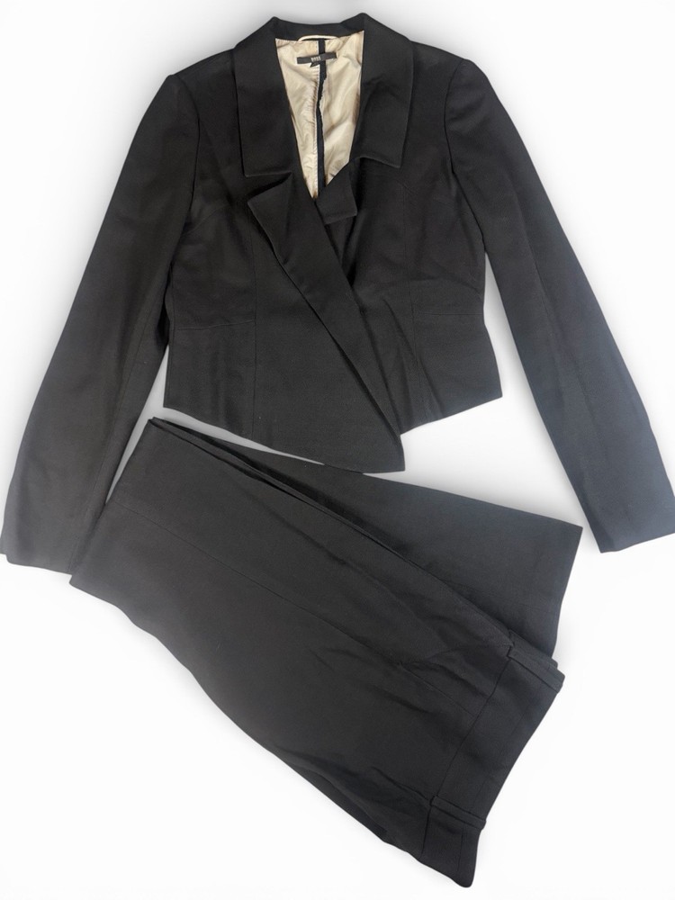 🖤 BOSS Hugo Boss Sculpted Power Suit Janelle Tulan US 2 Luxe Set