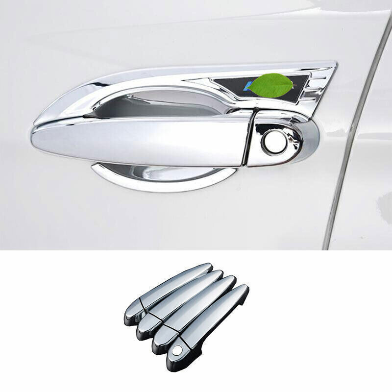 Chrome Exterior Door Handle Cover Trim 8PCS for BMW 3-Series 2013-2019 F30 F31 F34 F80  
