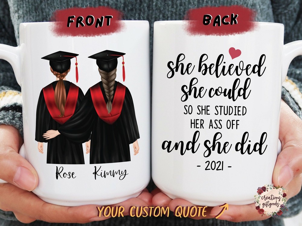 Custom Graduation Mug Personalized Graduation Gift College Graduation Gift For