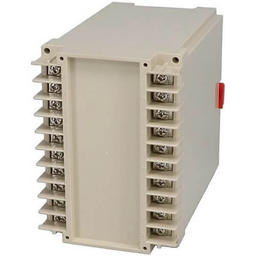 BUD DB-4703 DIN Rail Mount Box 20-Contacts