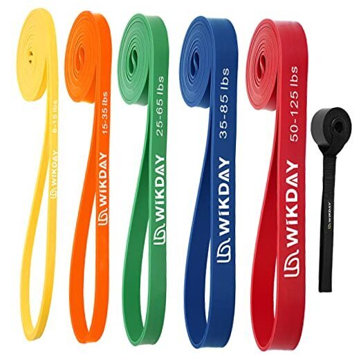 Resistance Bands, Pull Up Bands, Workout Bands for Multicolor(8-125LBS)