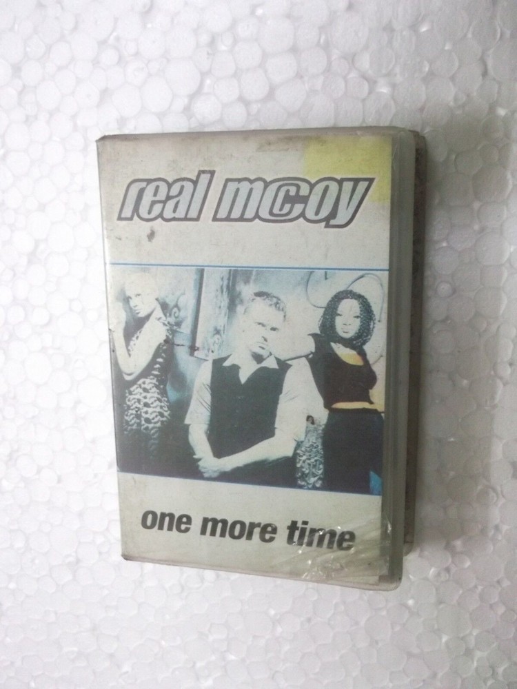 REAL MCCOY  ONE MORE TIME  CLAMSHELL  1997 RARE orig CASSETTE TAPE INDIA indian
