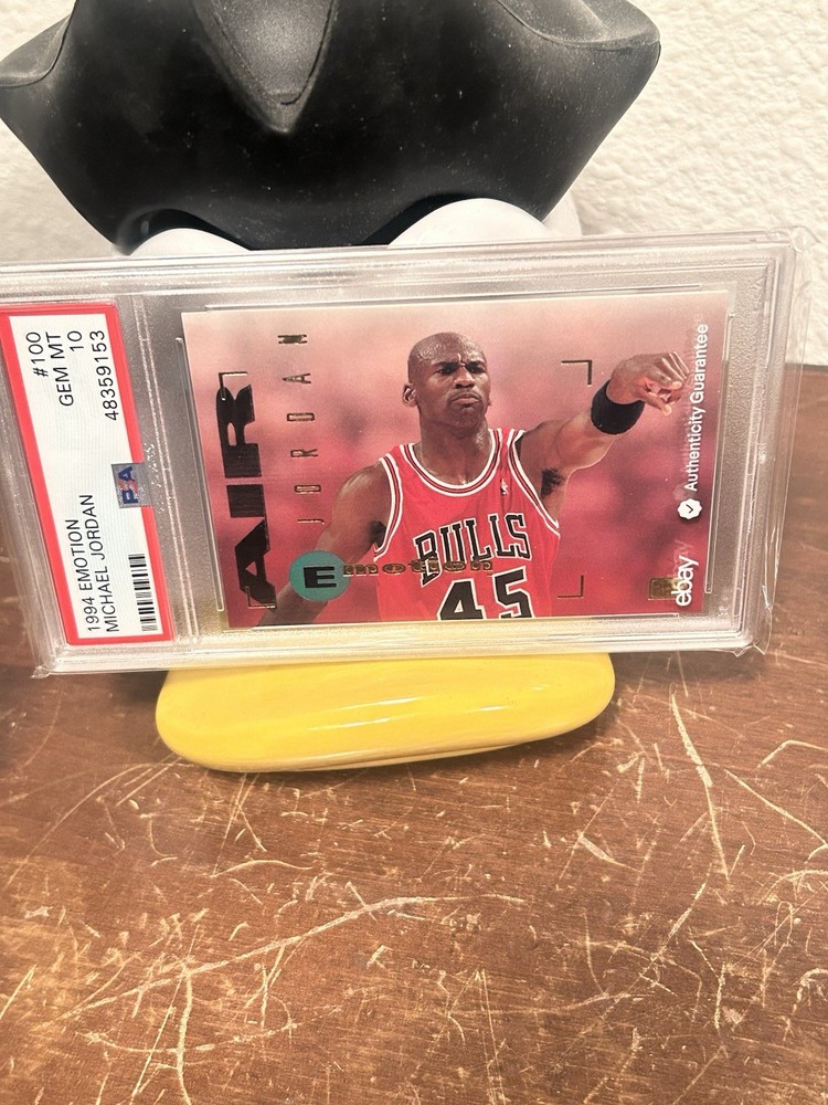 1994 Skybox Michael Jordan Emotion #100 PSA 10 Bulls MVP Gem Mint!