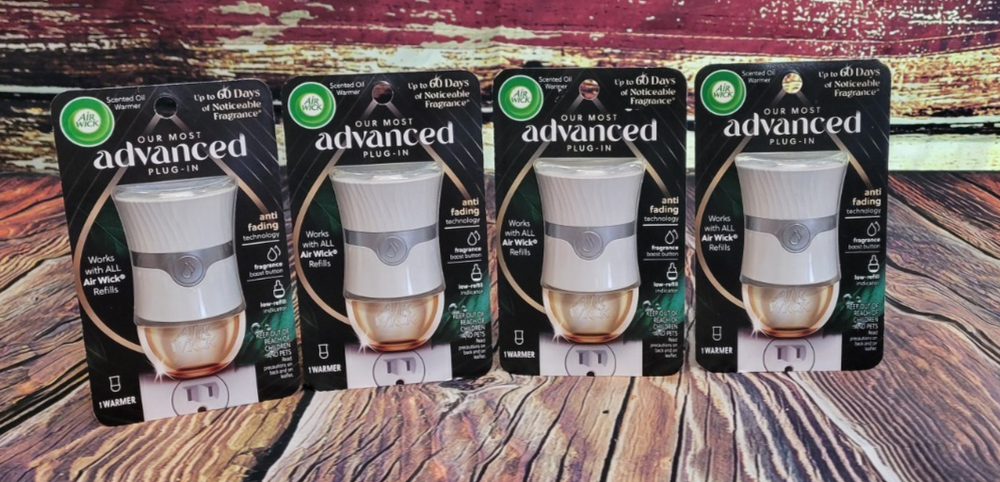 Air Wick Scented Oil Warmer Advanced Plug-In Lot of 4