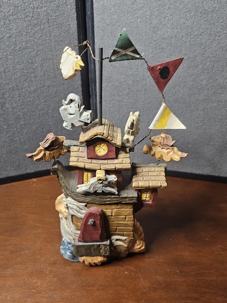 1998 David Frykman The Oldest Sailor Resin Noah’s Ark Sculpture DF 3503