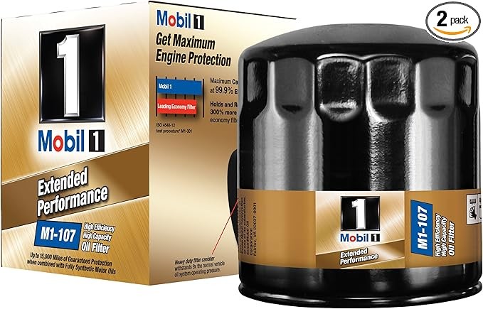 MOBIL 1 M1-107A Oil Filter Extended Performance Protects 20,000 Miles