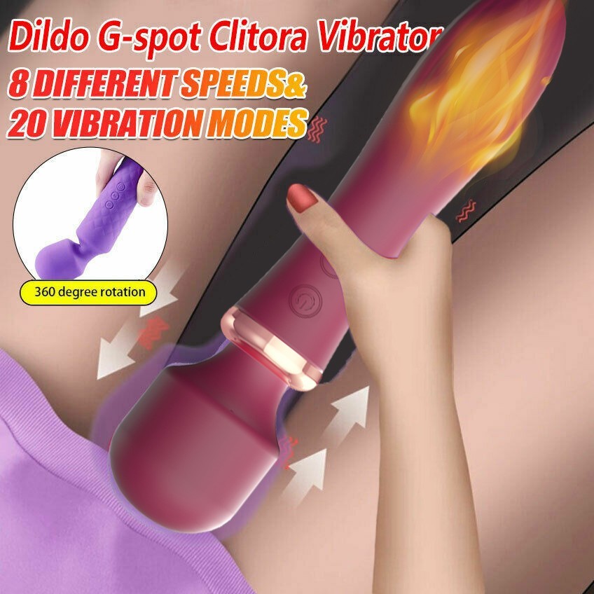 Rechargeable G-Spot Clit Vibrator for Women - Powerful Dual Stimulation Adult Toy