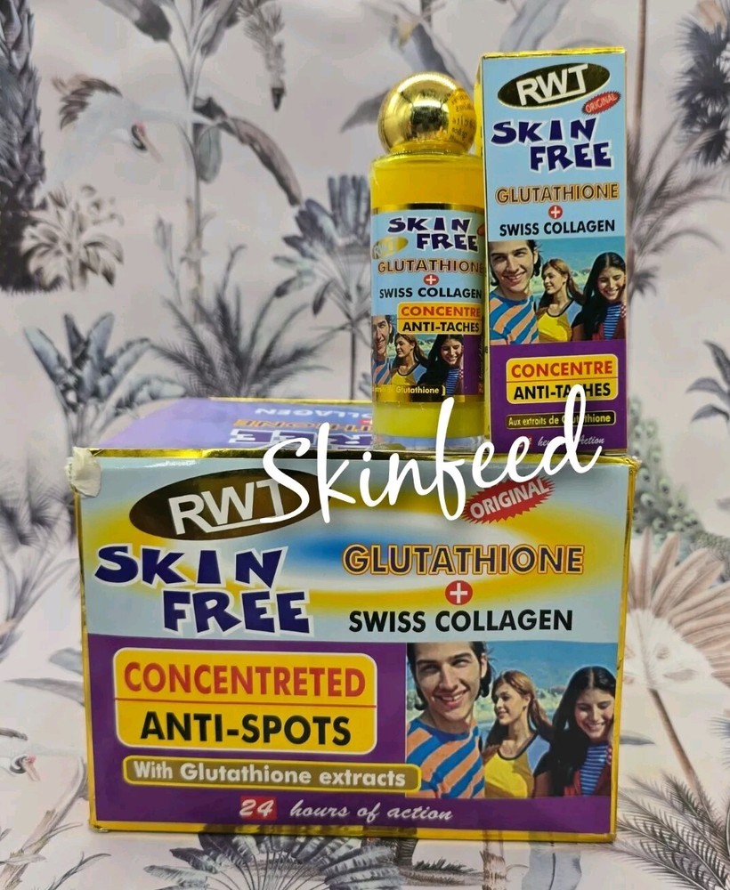 RWT SKIN FREE Collagen & Glutathion Concentre Anti Spot Serume 70mlx 1