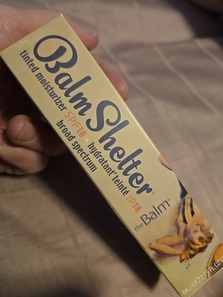 theBalm Balm Shelter Tinted Moisturizer SPF 18, 2.15 oz. After dark