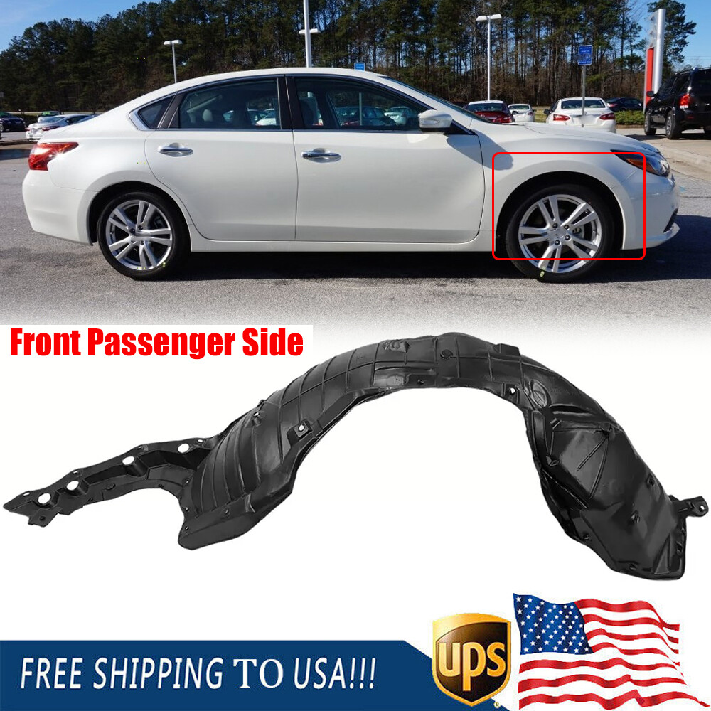 Fender Liner Front Right Fits 2016-2018 Nissan Altima 2.5L 638409HS0A NI1249150