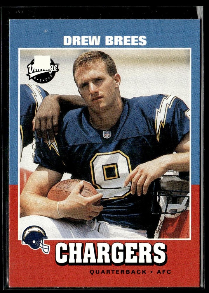 2001 Upper Deck Vintage Drew Brees Rookie HS