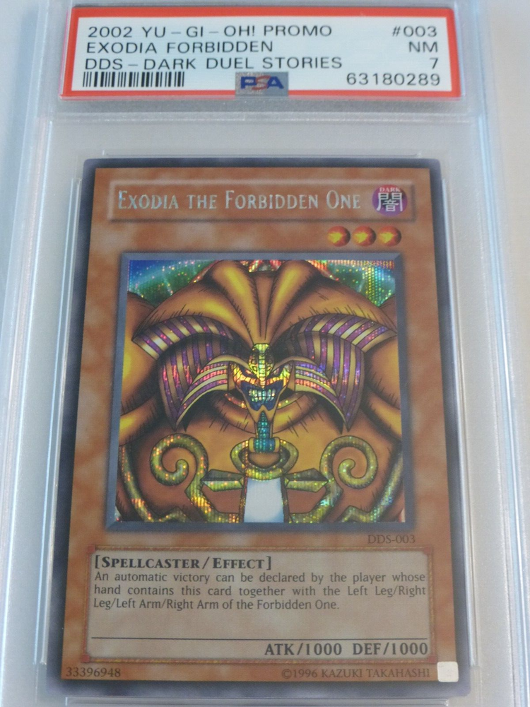 Exodia the Forbidden One DDS-003 Unlimited Yu-Gi-Oh Video Game Promo Card