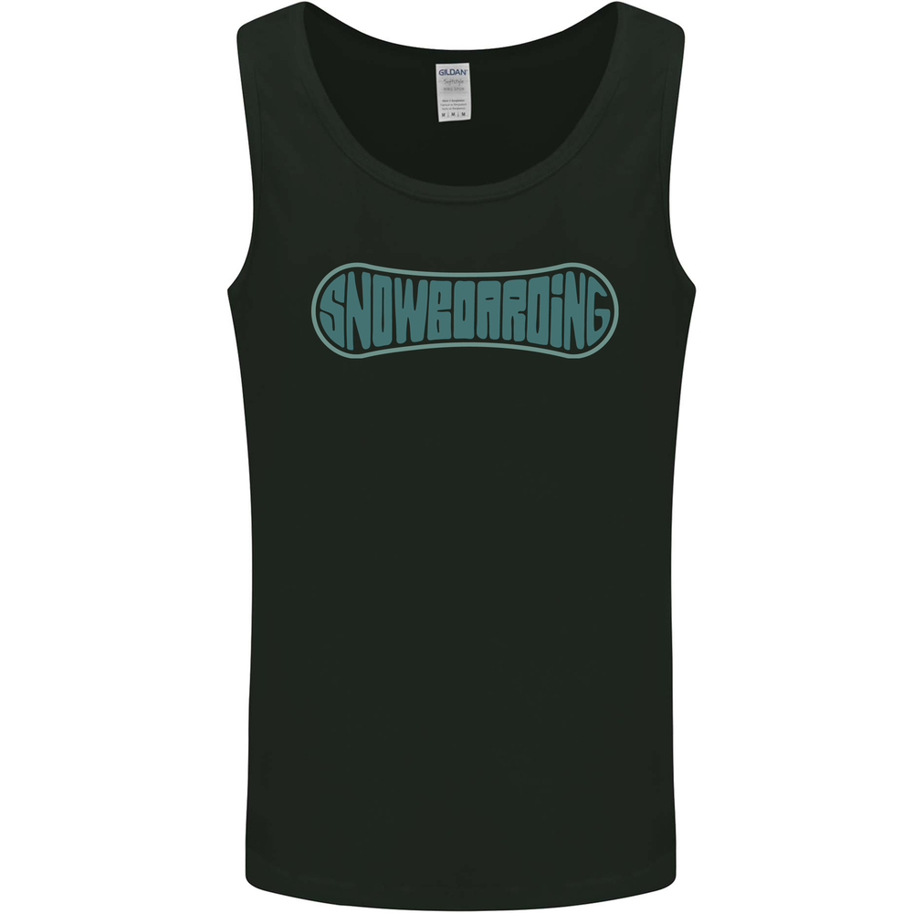 Snowboarding Snow Board Mens Vest Tank Top